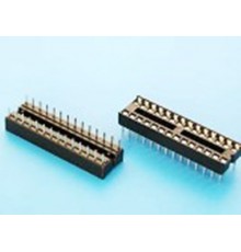 Панелька под микросхему DIP-28 шаг 2.54, ширина 7,62 мм