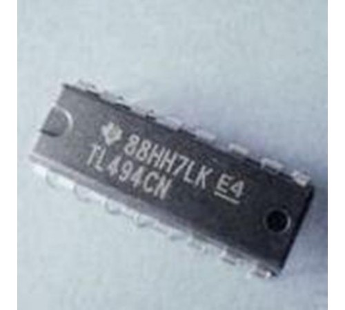 TL494CN, Импульсный регулятор напряжения (=КР1114ЕУ4), [PDIP-16]