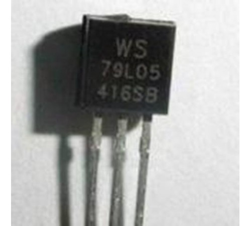 WS79L05, стаб. напряжения, 0.1A, -5.0В [TO-92]
