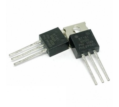 BT151-600R, Тиристор 12А 600В 15мА, [TO-220AB / SOT-78]