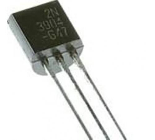 2N3904, Транзистор NPN 40В 0.2А 0.625Вт [TO-92]