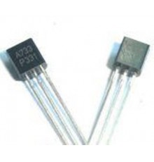 2SA733P, Транзистор PNP 50В 0.1А [TO-92] (=KSA733)