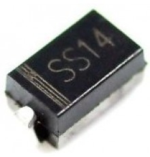 SS14 (1N5819), диод Шоттки 1A 40В [SMA/DO-214AC]