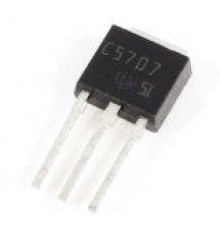2SC5707, Транзистор биполярный, NPN, Ic=8А, Vceo=50В, Vcbo=80В, Pd=15Вт, hFE= 200…560 [TO-252]