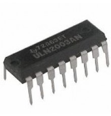 ULN2003AN, Матрица из семи транзисторов Дарлингтона, 500мА, [DIP-16]