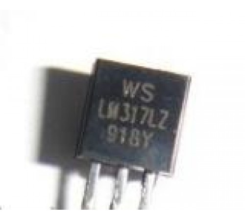 LM317LZ, регул. стаб. напряжения, 0.1A, +1.2...+37В [TO-92]