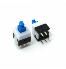 PB22E08 Кнопка 6pin с фиксацией, 8*8*13мм