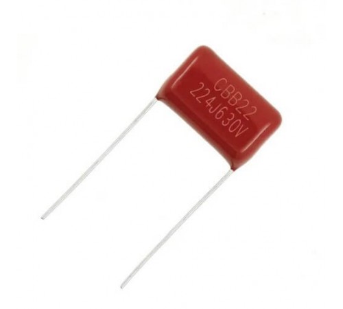 0,22 мкФ х 630в 5% тип CL21 марк.630V224J