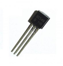BC549C, транзистор NPN 30В 0.2А 0.5Вт [TO-92]