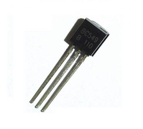BC549C, транзистор NPN 30В 0.2А 0.5Вт [TO-92]