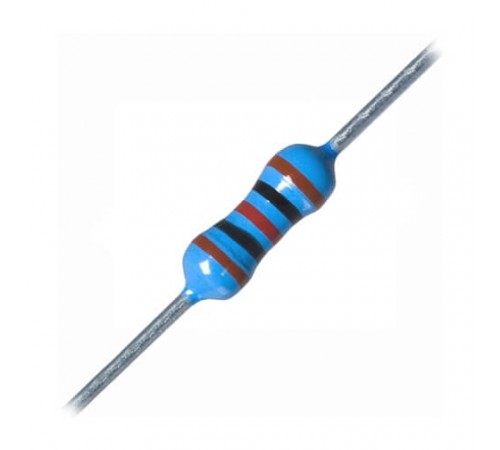 1,3 кОм MOF-1/4W 5% резистор металлооксидный