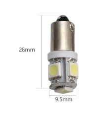 T11 BA9S 5LED 5050