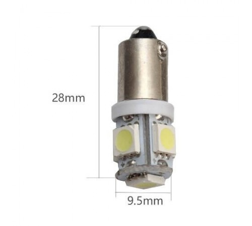 T11 BA9S 5LED 5050