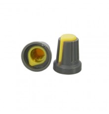 Ручка приборная RR4817 (6mm круг желтый)