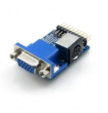 Плата для тестирования интерфейсов VGA PS/2