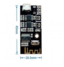 Модуль Bluetooth аудио приемника MH-M38 Bluetooth 4.2 (пит 5В/2А, выход 2x5Вт макс.)