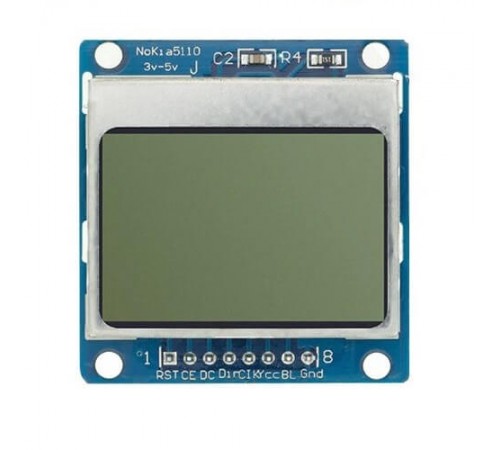 Модуль ЖК-дисплея Nokia 5110 84*48  (для Arduino)