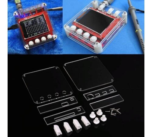 Акриловый корпус для DSO138mini (прозрачный)