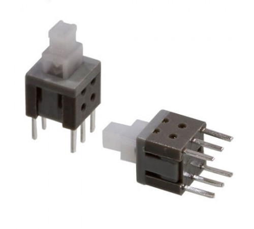 PB22E06 Кнопка 6pin с фиксацией, 5.8*5.8*10мм