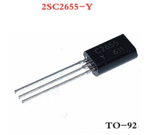 2SC2655-Y, Биполярный транзистор, NPN, 50В, 2А [TO-92]