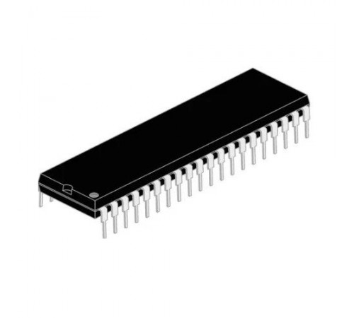 КР580ВМ80А, однокристальный параллельный 8-разрядный микропроцессор с фиксированной системой команд